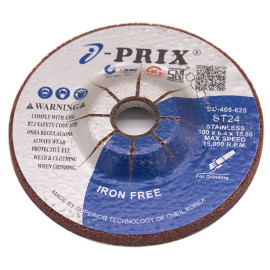 ĐÁ MÀI INOX IPRIX ST24 100 X 6.4 X 15.88MM